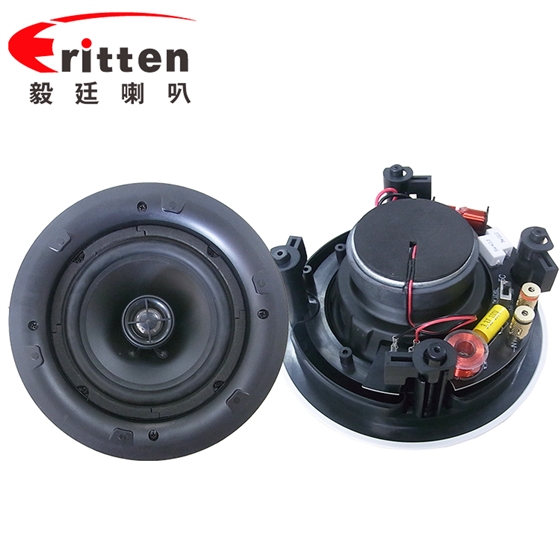 5.25寸(196mm)PP盆/橡膠邊50W鐵氧體全頻天花音箱喇叭 5.25寸(196mm)PP盆/橡膠邊50W鐵氧體全頻天花音箱喇叭