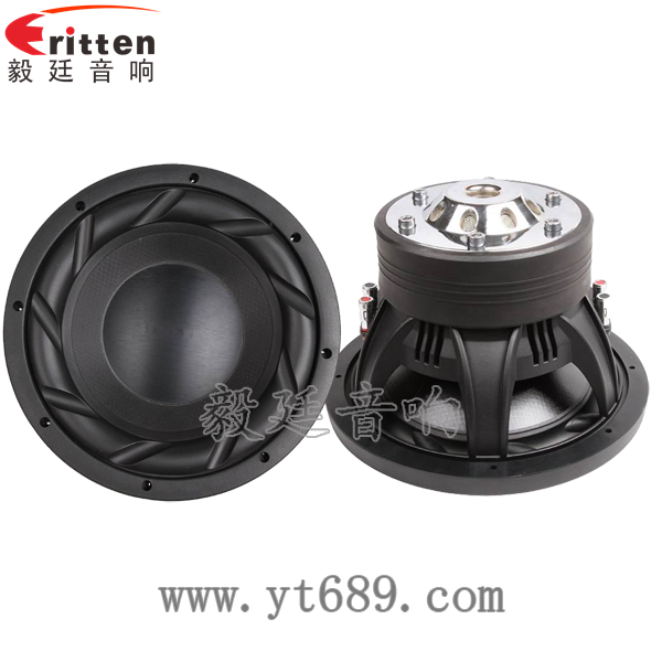 8''中低音舞臺音箱喇叭廠家正反面