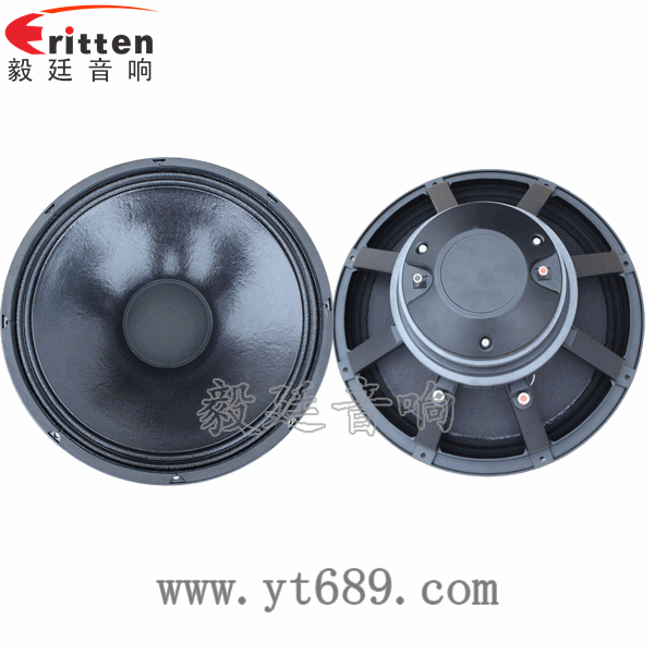8''250w 重低音喇叭正反面
