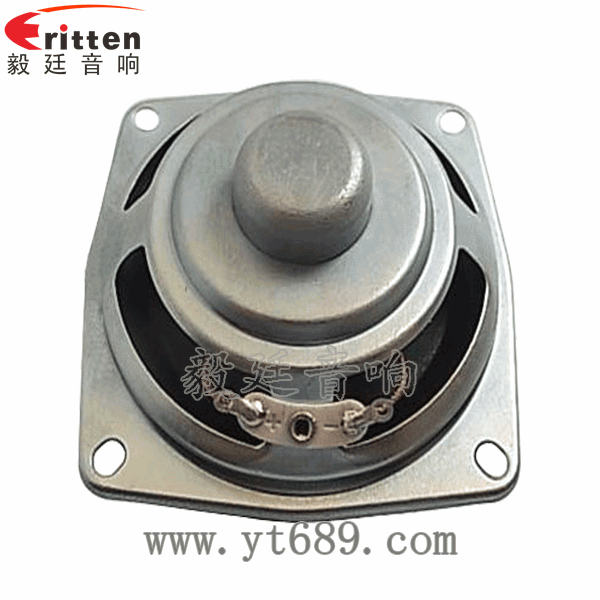 2.5寸4Ω10w喇叭--喇叭廠家反面圖