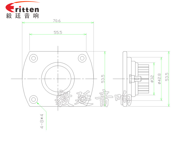25芯15W多媒體音箱高音喇叭成品圖