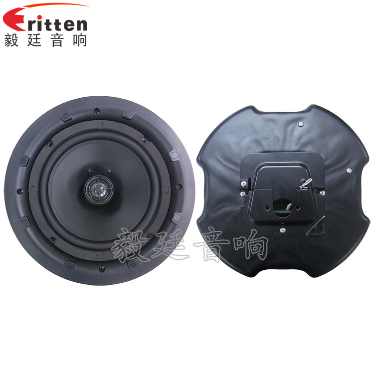 高音可旋轉8寸天花板喇叭正反面 8''250w 重低音喇叭正反面